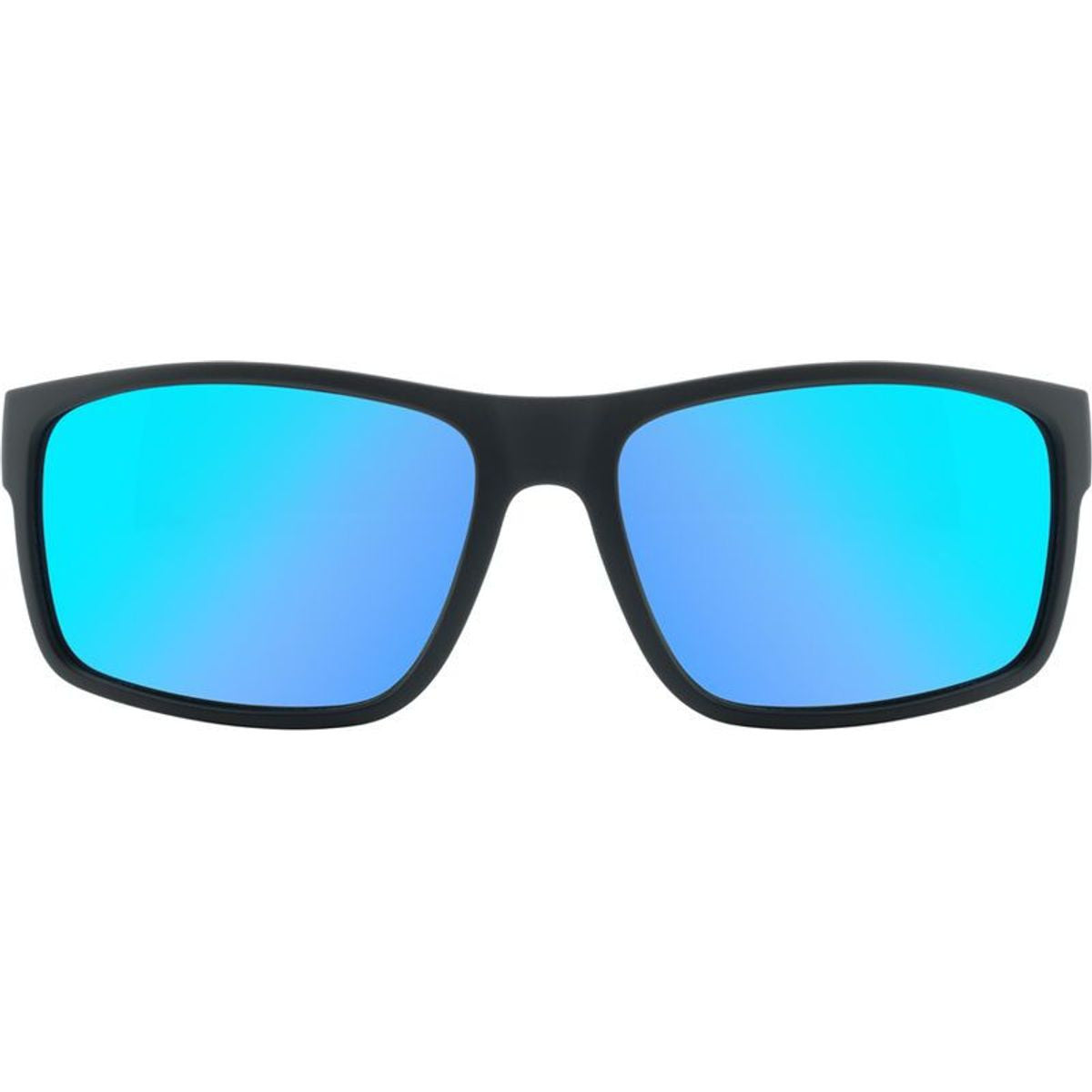 Blast, Satin Black/Ice Blue Mirror Polarised Lenses
