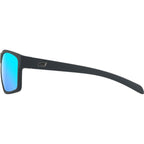 Blast, Satin Black/Ice Blue Mirror Polarised Lenses