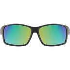 Chill, Satin Black/Green Fusion Mirror Polarised Lenses