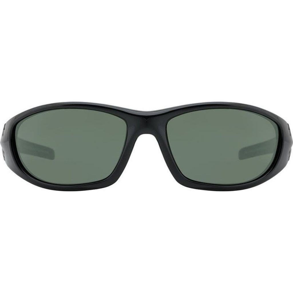 Coal Safety, Shiny Black/Green Polarised Lenses