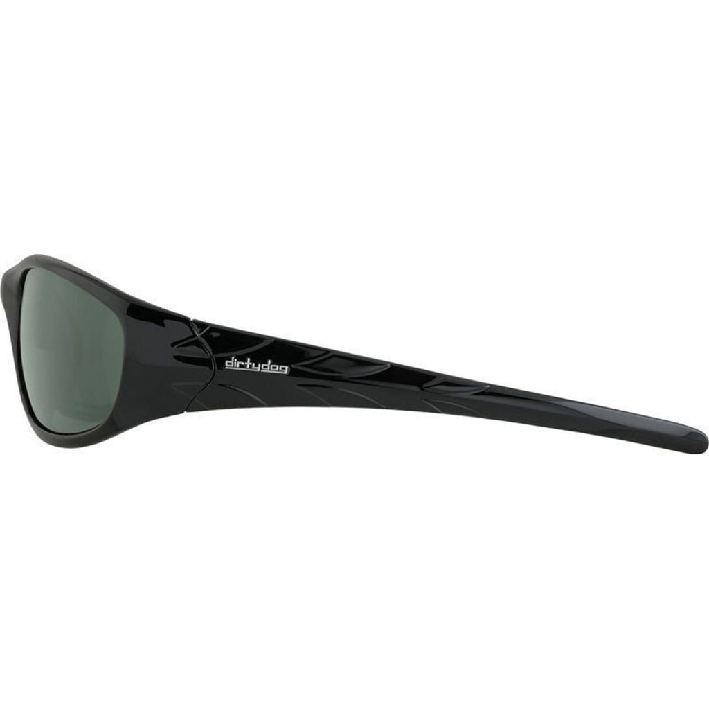 Coal Safety, Shiny Black/Green Polarised Lenses