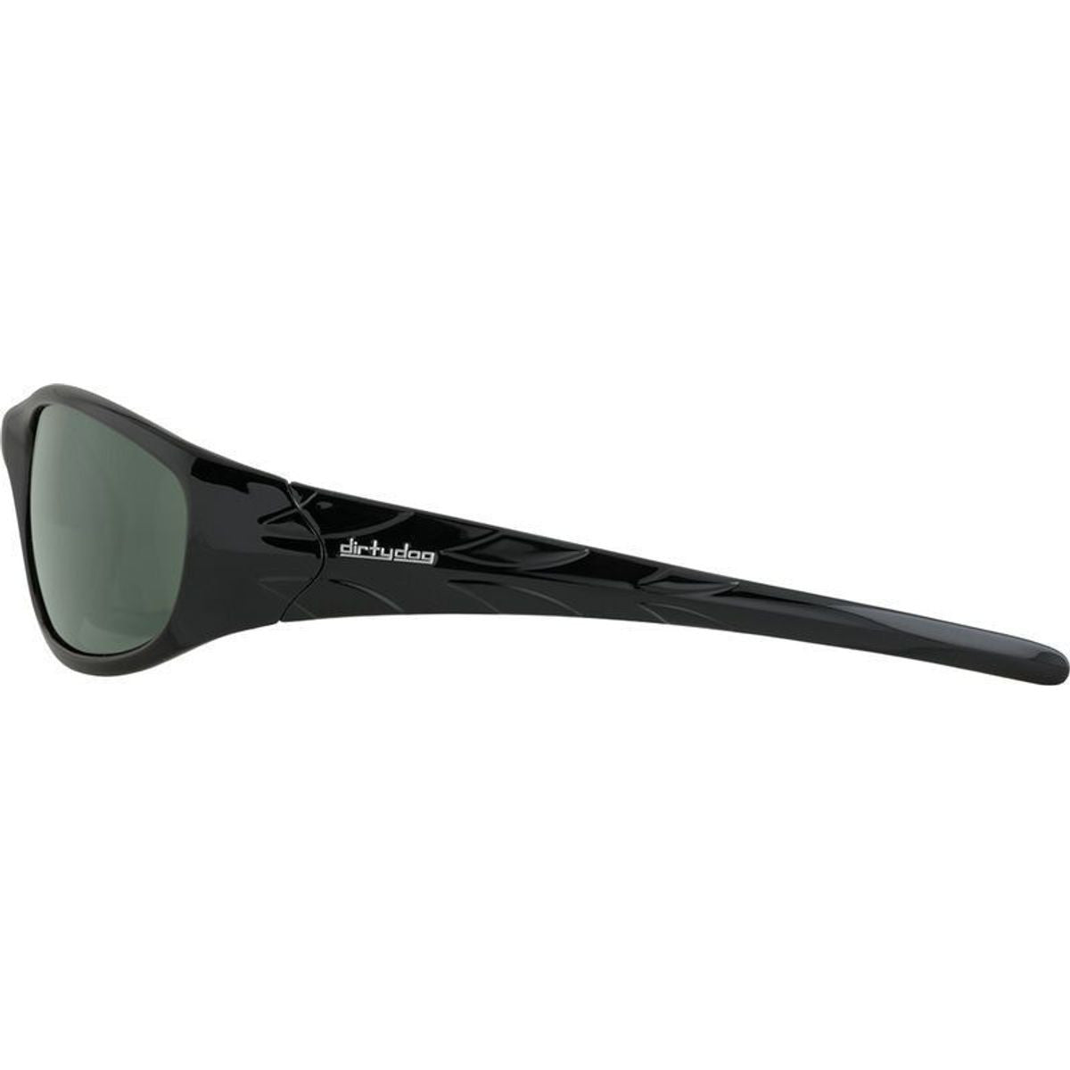 Coal Safety, Shiny Black/Green Polarised Lenses