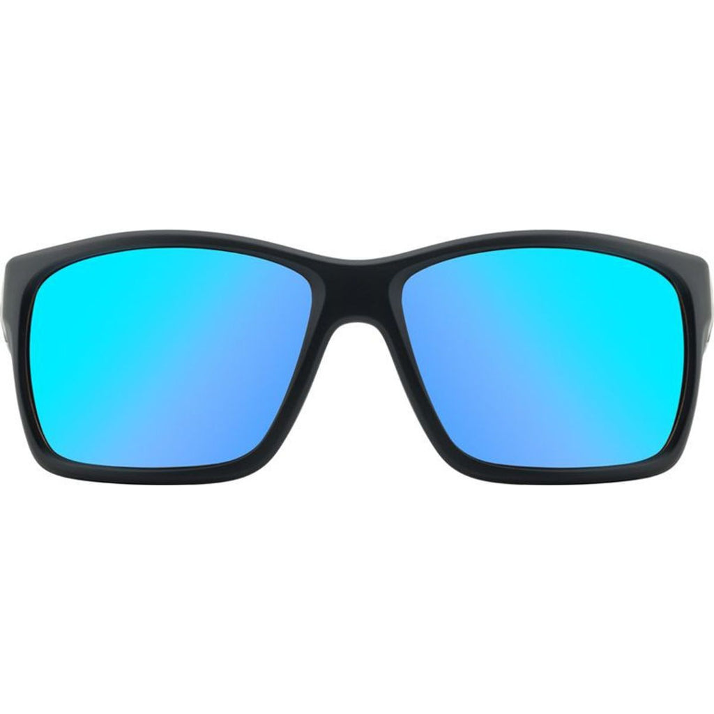 Cosmic, Satin Black/Ice Blue Mirror Polarised Lenses
