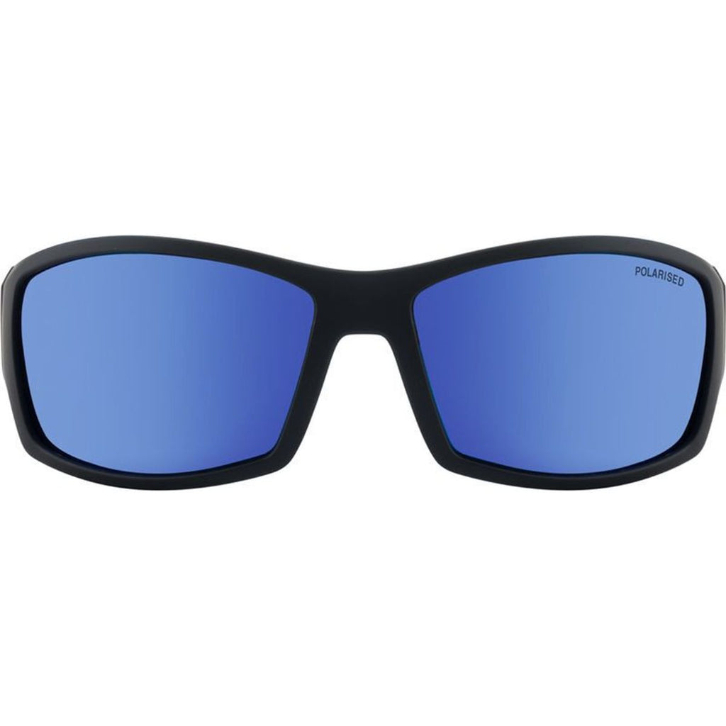 Defendor, Satin Black/Blue Mirror Polarised Lenses