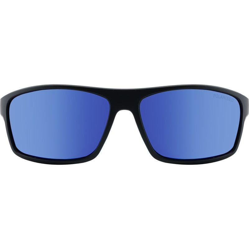 Gonzo, Satin Black/Blue Mirror Polarised Lenses