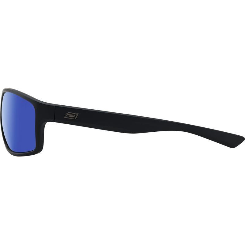 Gonzo, Satin Black/Blue Mirror Polarised Lenses