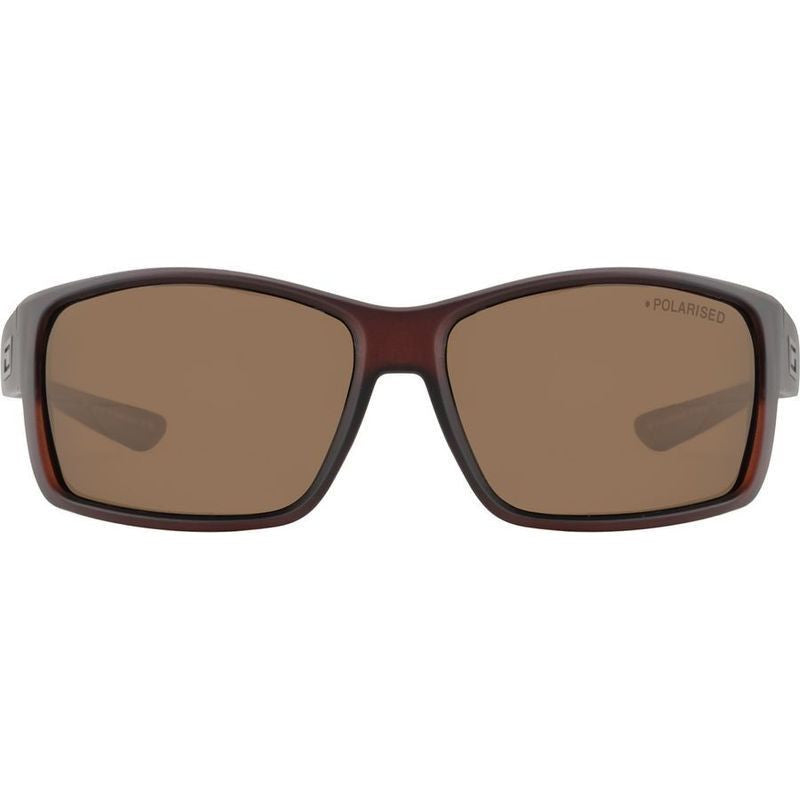 Hood, Satin Dark Brown/Brown Polarised Lenses