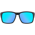 Hoodlum, Satin Black/Blue Mirror Polarised Lenses