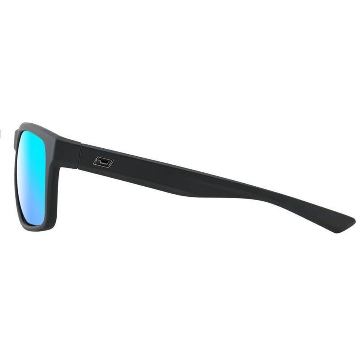 Hoodlum, Satin Black/Blue Mirror Polarised Lenses