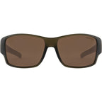 Hoodoo, Crystal Satin Olive Green/Brown Polarised Lenses