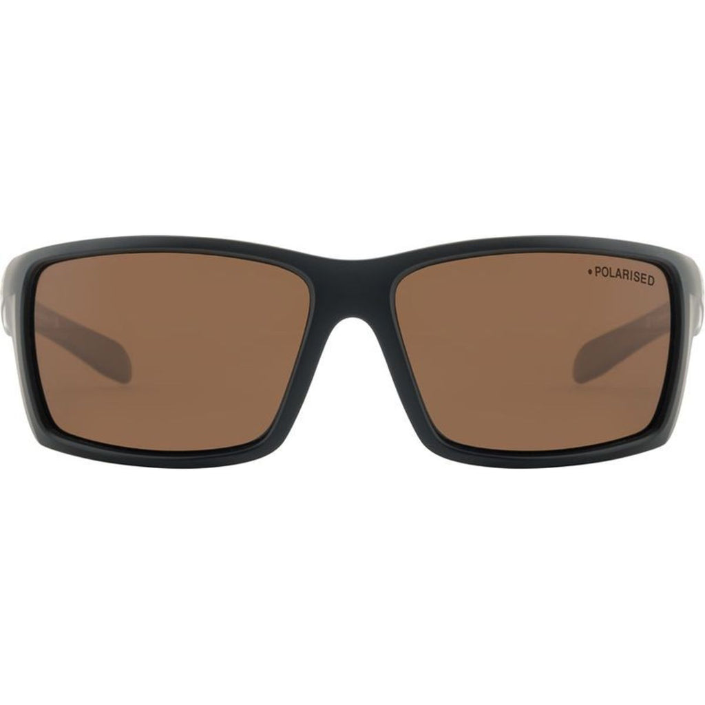 Knuckle, Satin Black/Brown Polarised Lenses