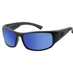 Muzzle, Satin Black/Blue Mirror Polarised Lenses