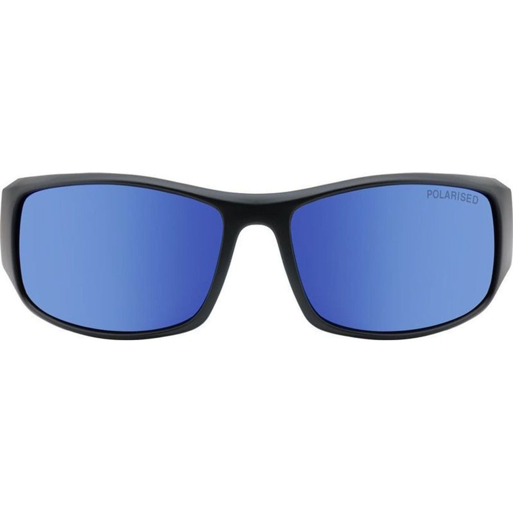 Muzzle, Satin Black/Blue Mirror Polarised Lenses