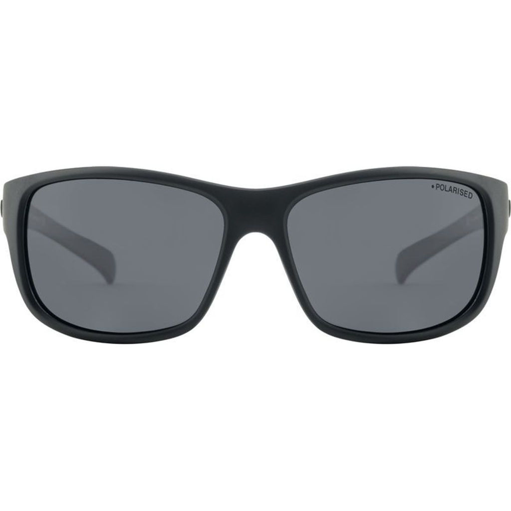 Phin, Satin Black/Silver Mirror Polarised Lenses