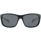 Phin, Satin Black/Silver Mirror Polarised Lenses