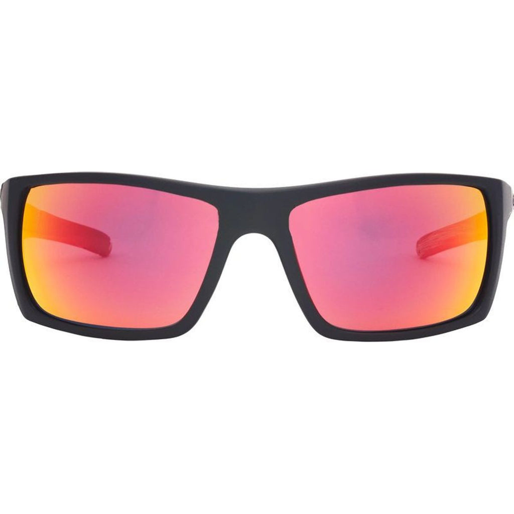 Primp, Satin Black/Red Mirror Polarised Lenses