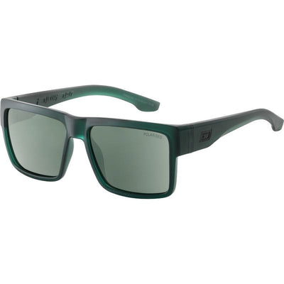 Punk, Satin Crystal Dark Green/Green Polarised Lenses