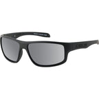 Quantum, Satin Black/Silver Mirror Polarised Lenses