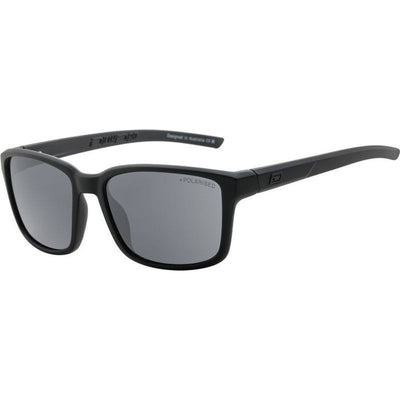 Slay, Satin Black/Grey Polarised Lenses
