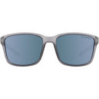 Slay, Satin Crystal Black/Ice Blue Mirror Polarised Lenses