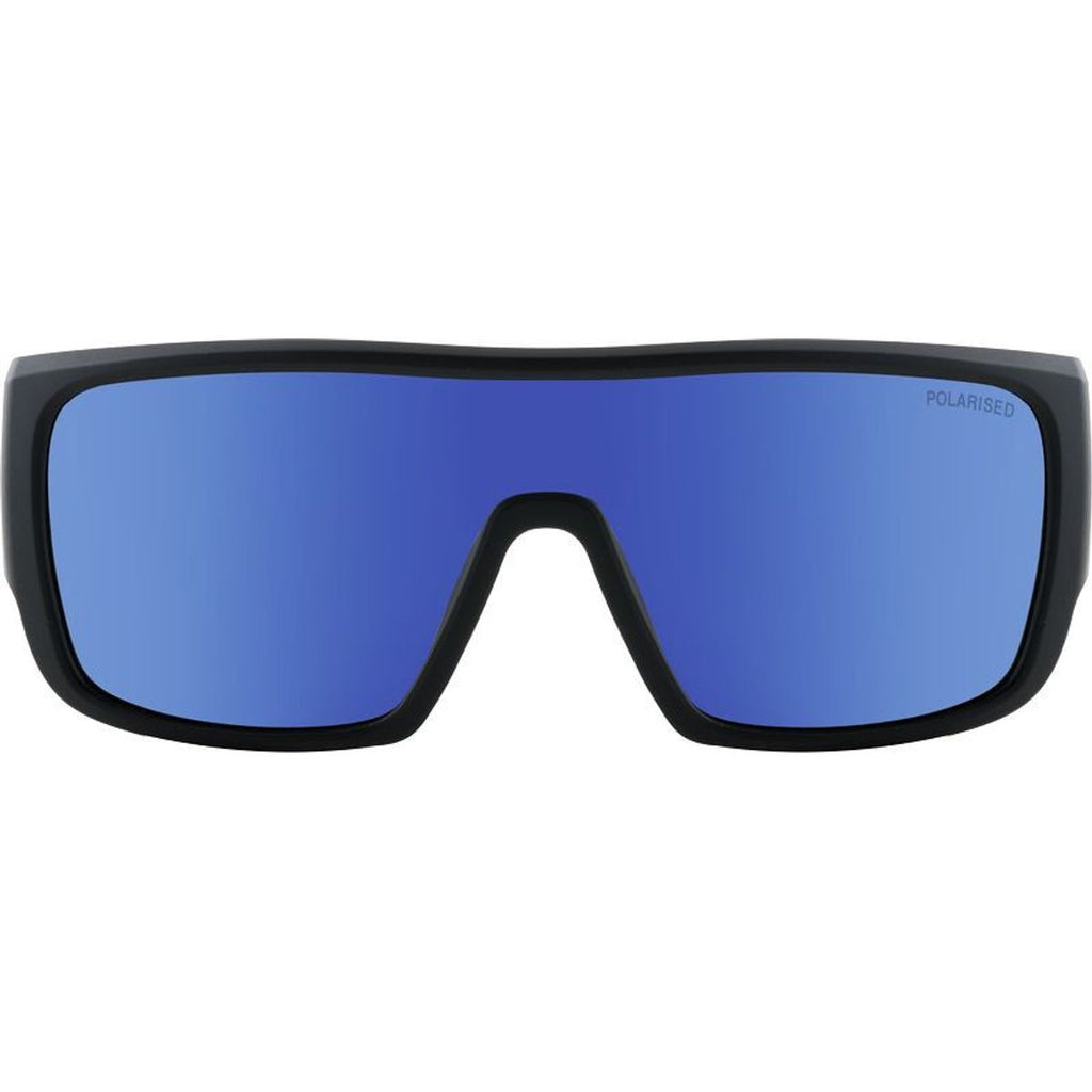 Tank, Satin Black/Grey Blue Mirror Polarised Lenses