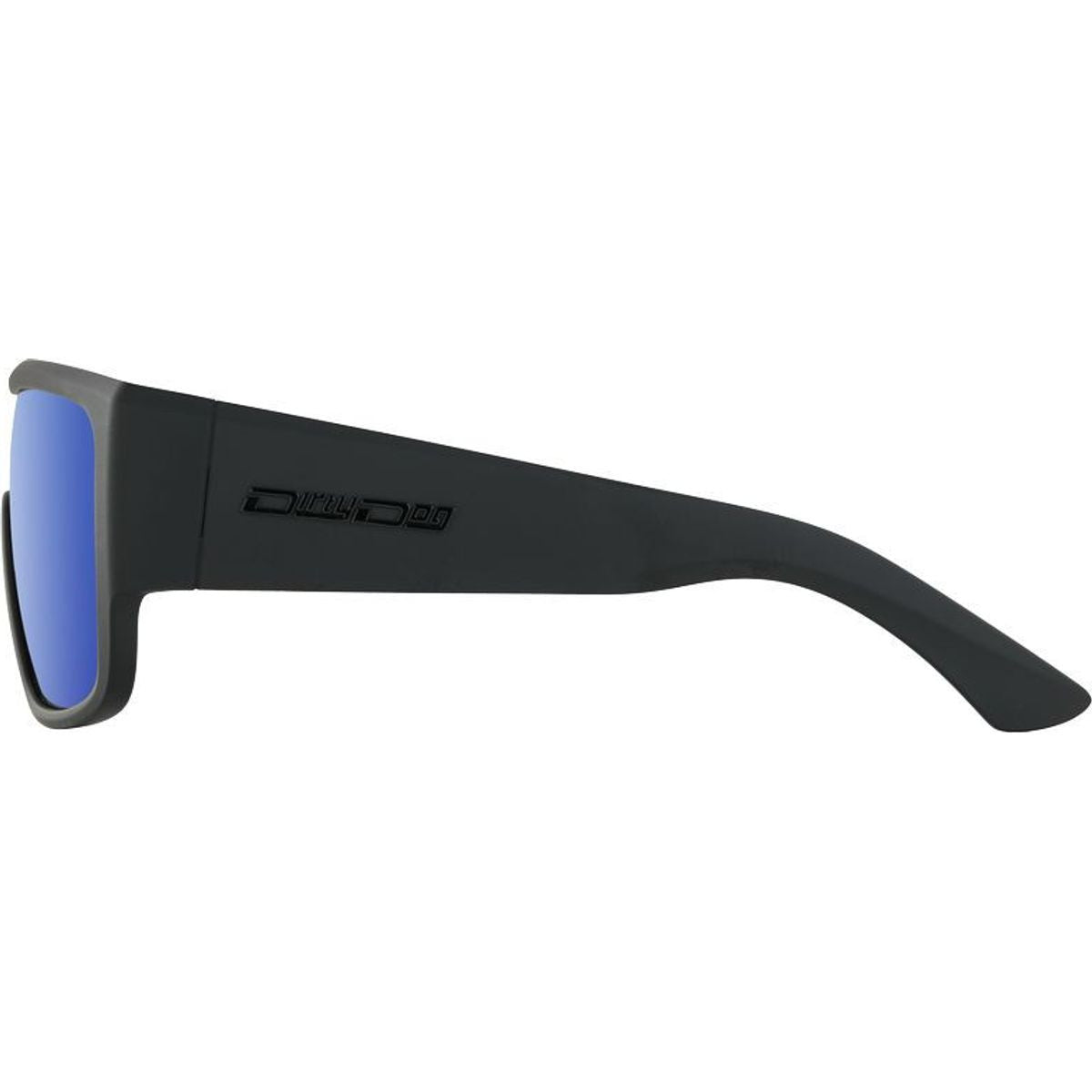 Tank, Satin Black/Grey Blue Mirror Polarised Lenses