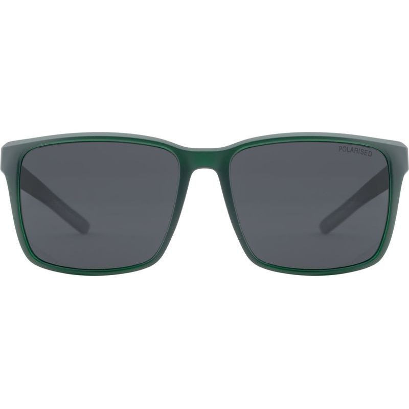 Vader, Crystal Satin Dark Green/Grey Polarised Lenses