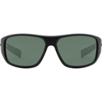 Wicked Safety Glasses, Satin Black/Green Polarised Lenses