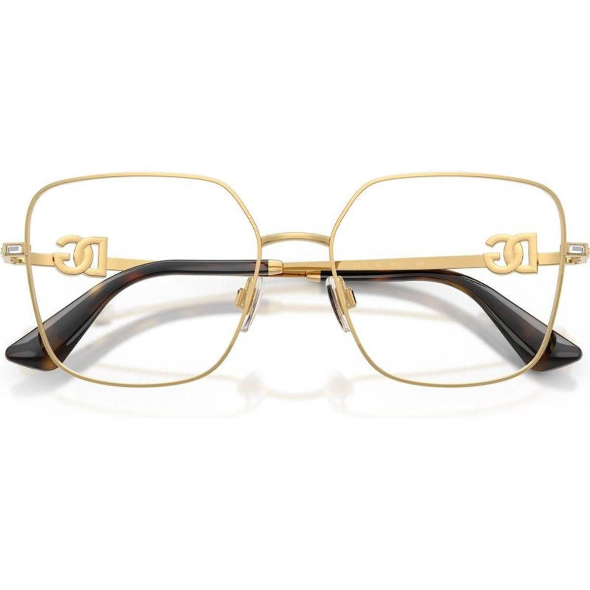 DG1367B, Gold/Clear Lenses 54 Eye Size