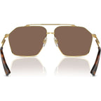 DG2303, Gold/Dark Brown Lenses