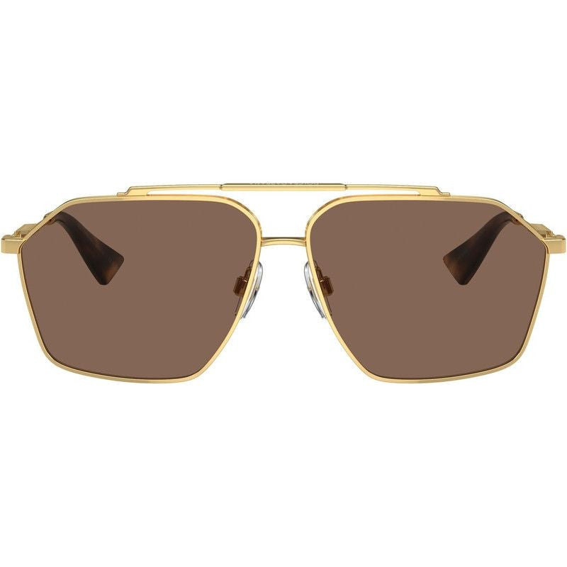 DG2303, Gold/Dark Brown Lenses