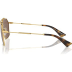 DG2303, Gold/Dark Brown Lenses