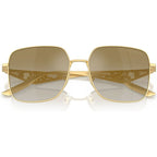 DG2310, Matte Gold/Light Brown Gold Gradient Mirror Lenses