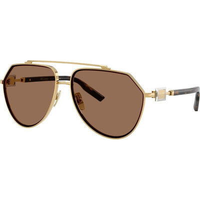 DG2315, Gold/Dark Brown Lenses