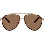DG2315, Gold/Dark Brown Lenses