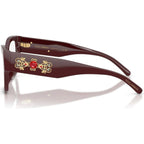 DG3435B, Bordeaux/Clear Lenses 53 Eye Size