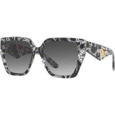 DG4438, Black Lace/Grey Gradient Lenses