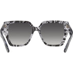 DG4438, Black Lace/Grey Gradient Lenses