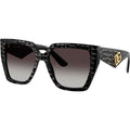 DG4438, Black Texture Cocco/Grey Gradient Lenses