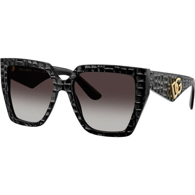 DG4438, Black Texture Cocco/Grey Gradient Lenses