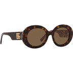 DG4448, Havana on White Barrow/Dark Brown Lenses