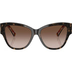 DG4449, Havana and White Barrow/Brown Gradient Lenses