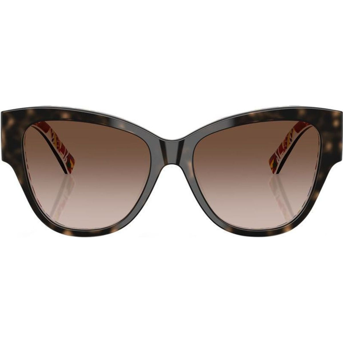 DG4449, Havana and White Barrow/Brown Gradient Lenses