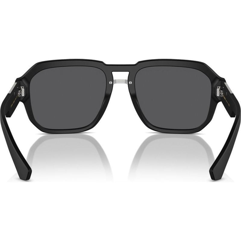 DG4464, Matte Black/Grey Black Mirror Lenses