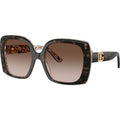 DG4475, Havana and White Barrow/Brown Gradient Lenses