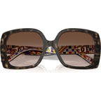 DG4475, Havana and White Barrow/Brown Gradient Lenses