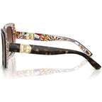 DG4475, Havana and White Barrow/Brown Gradient Lenses