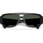 DG4482, Brushed Black/Dark Green Polarised Lenses