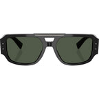 DG4482, Brushed Black/Dark Green Polarised Lenses