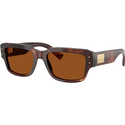 DG4483, Dark Red Havana/Dark Brown Lenses